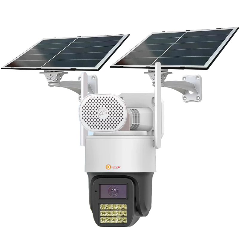 4G太阳能室外球机小型场地待机2-5天